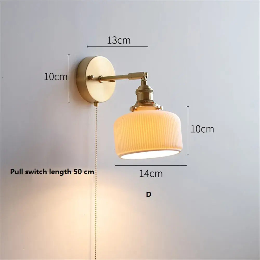LED Adjustable Nordic Wall Sconce | Bedroom Home Lighting