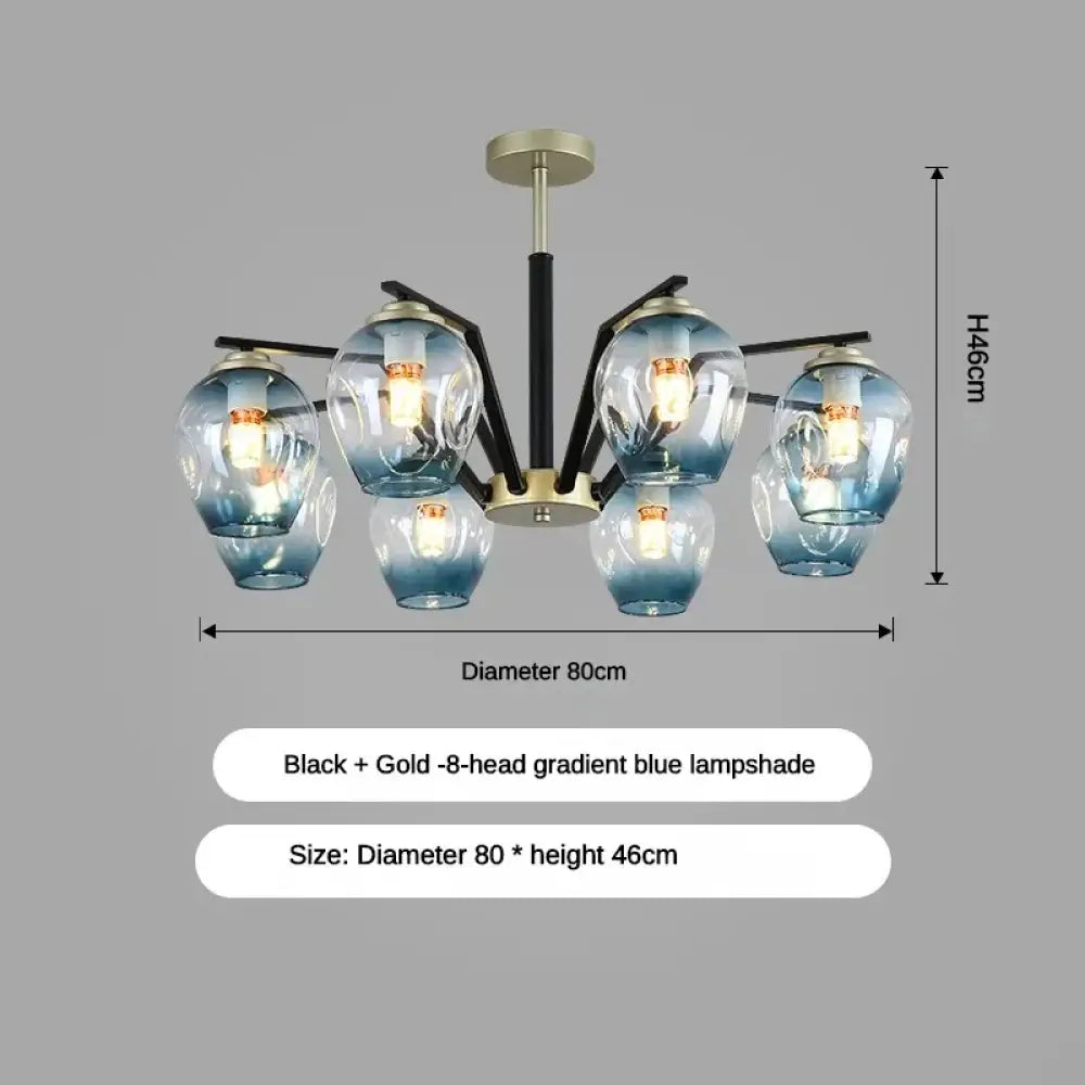 LED Magic Bean Chandelier | Modern Dining Room Lighting