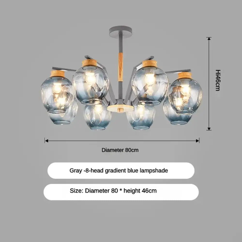 LED Magic Bean Chandelier | Modern Dining Room Lighting