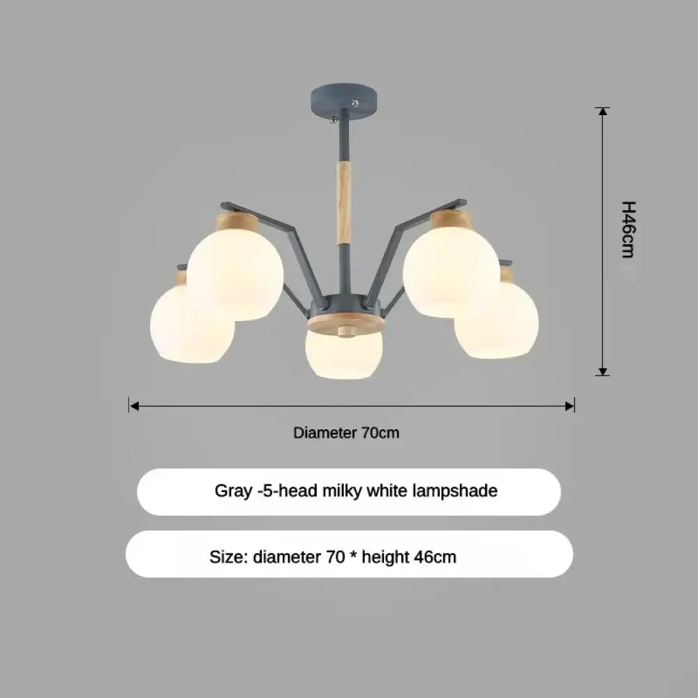 LED Magic Bean Chandelier | Modern Dining Room Lighting