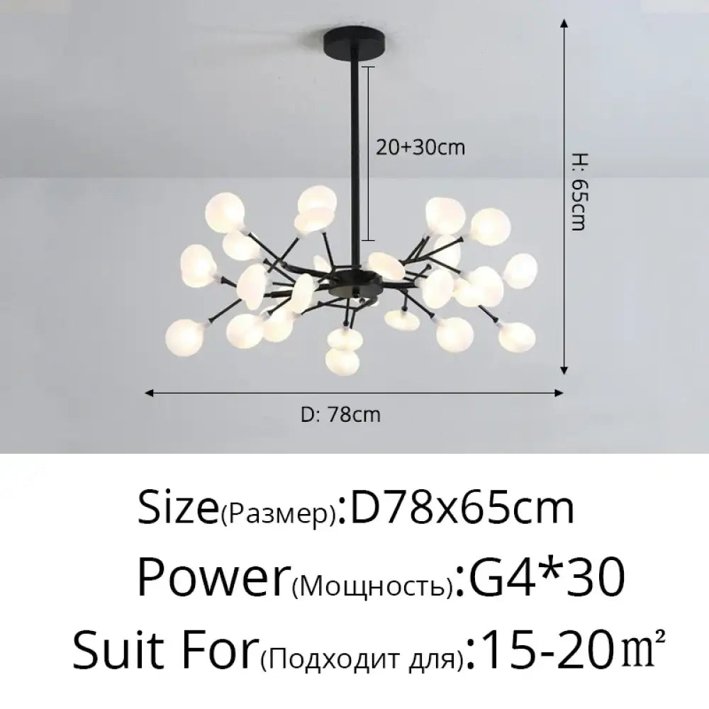 LED Minimalist Modern Gold Chandelier | Bedroom Lighting