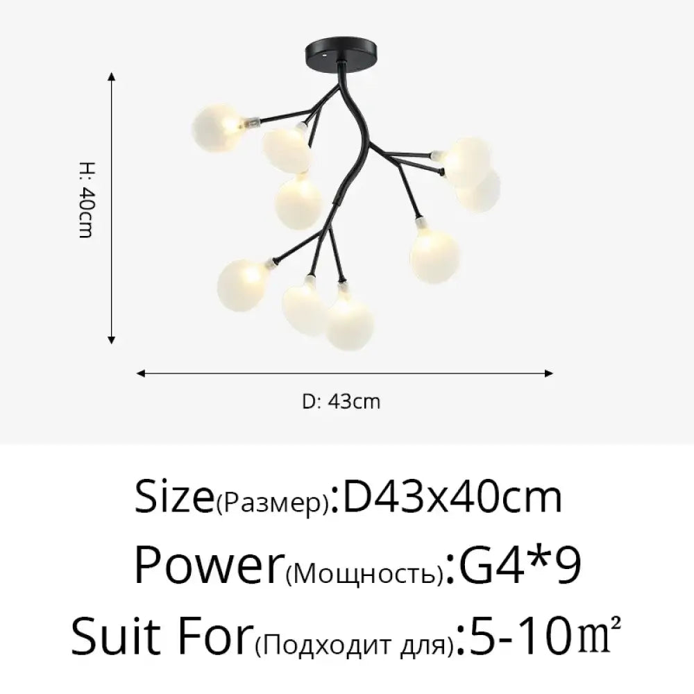 LED Minimalist Modern Gold Chandelier | Bedroom Lighting