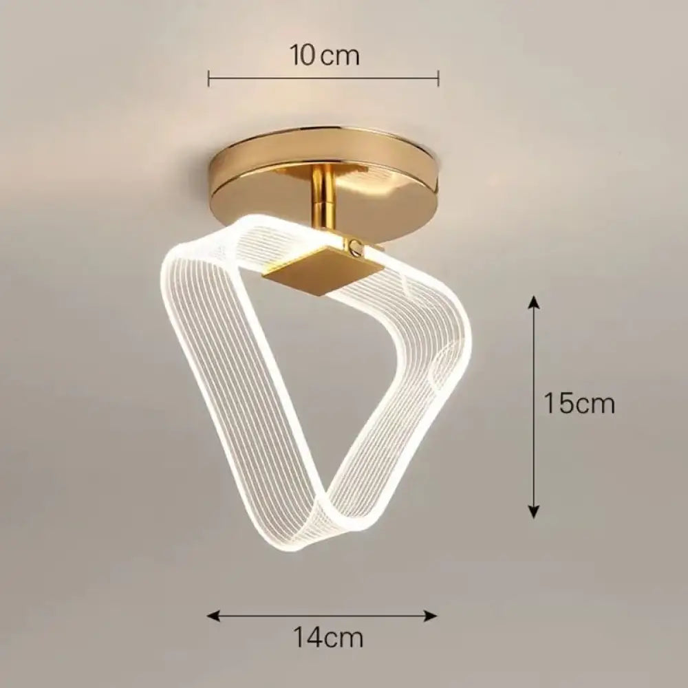 LED Modern Acrylic Ceiling Light | Bedroom Home Lighting