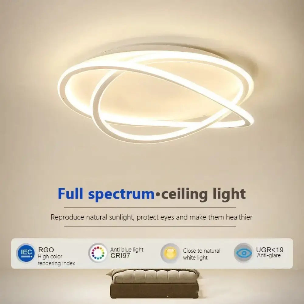 LED Modern Signature Ceiling Light | Dining Room Lighting
