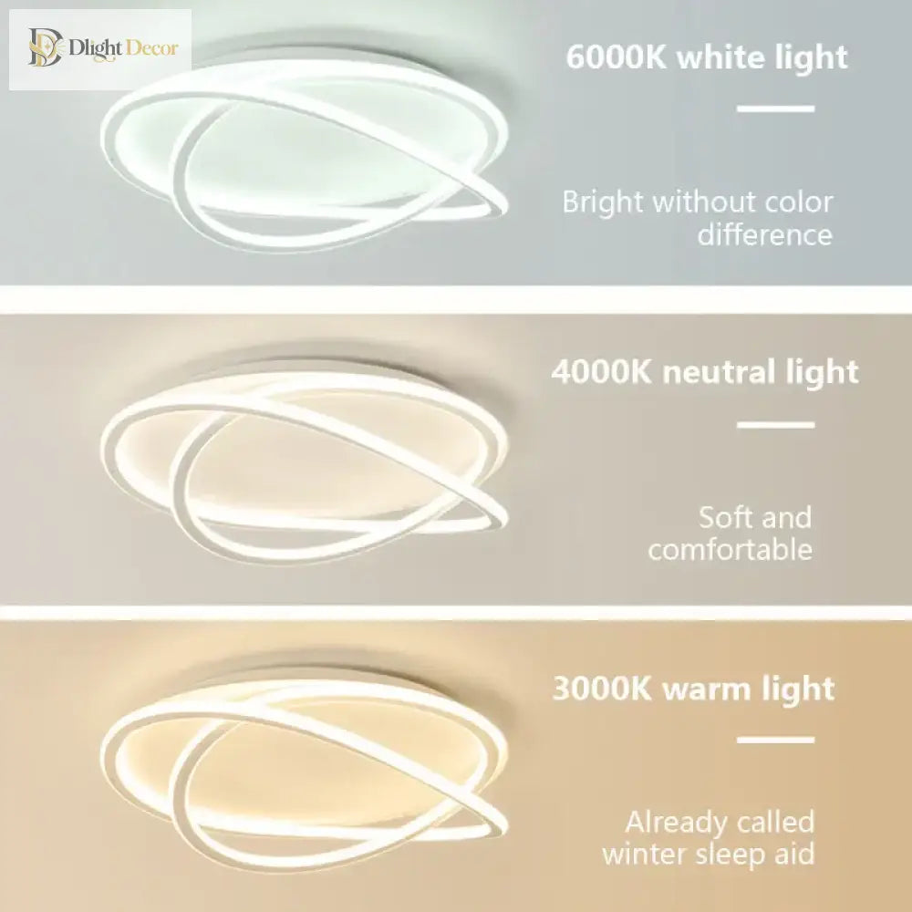 LED Modern Signature Ceiling Light | Dining Room Lighting
