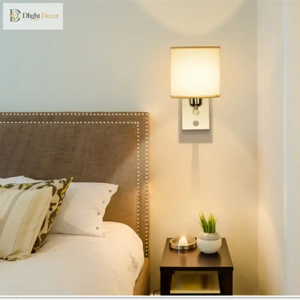 LED Modern Wall Sconce | Bedroom & Hallway Home Lighting