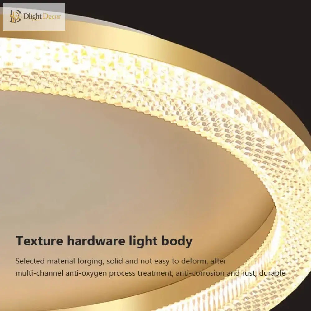 LED Nordic Gold Ceiling Light | Dining Room Home Lighting