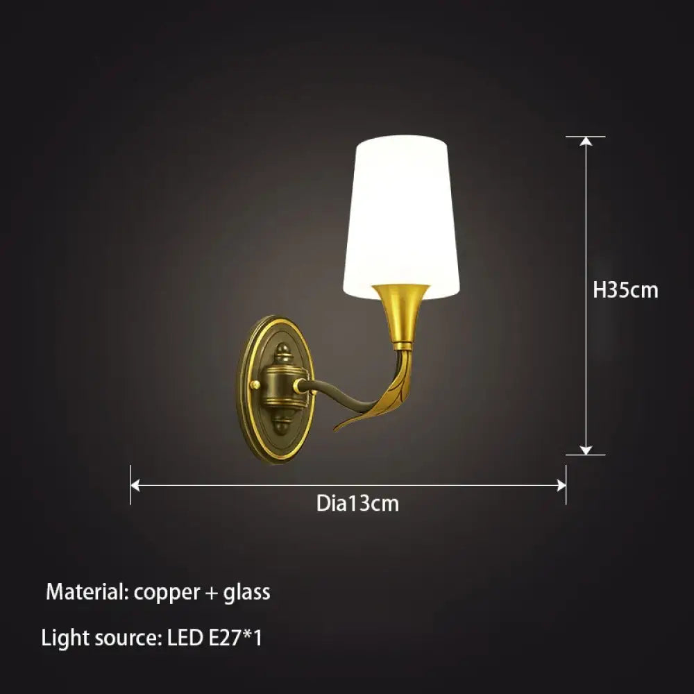 Lily Vintage Wall Sconce | Bedroom & Hallway Home Lighting