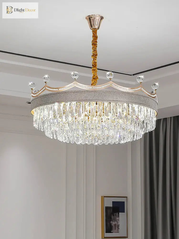 Living Modern Crystal Chandelier | Dining Room Lighting