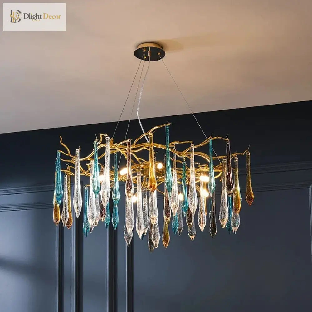 Modern Crystal Chandelier | Dining Room Home Lighting