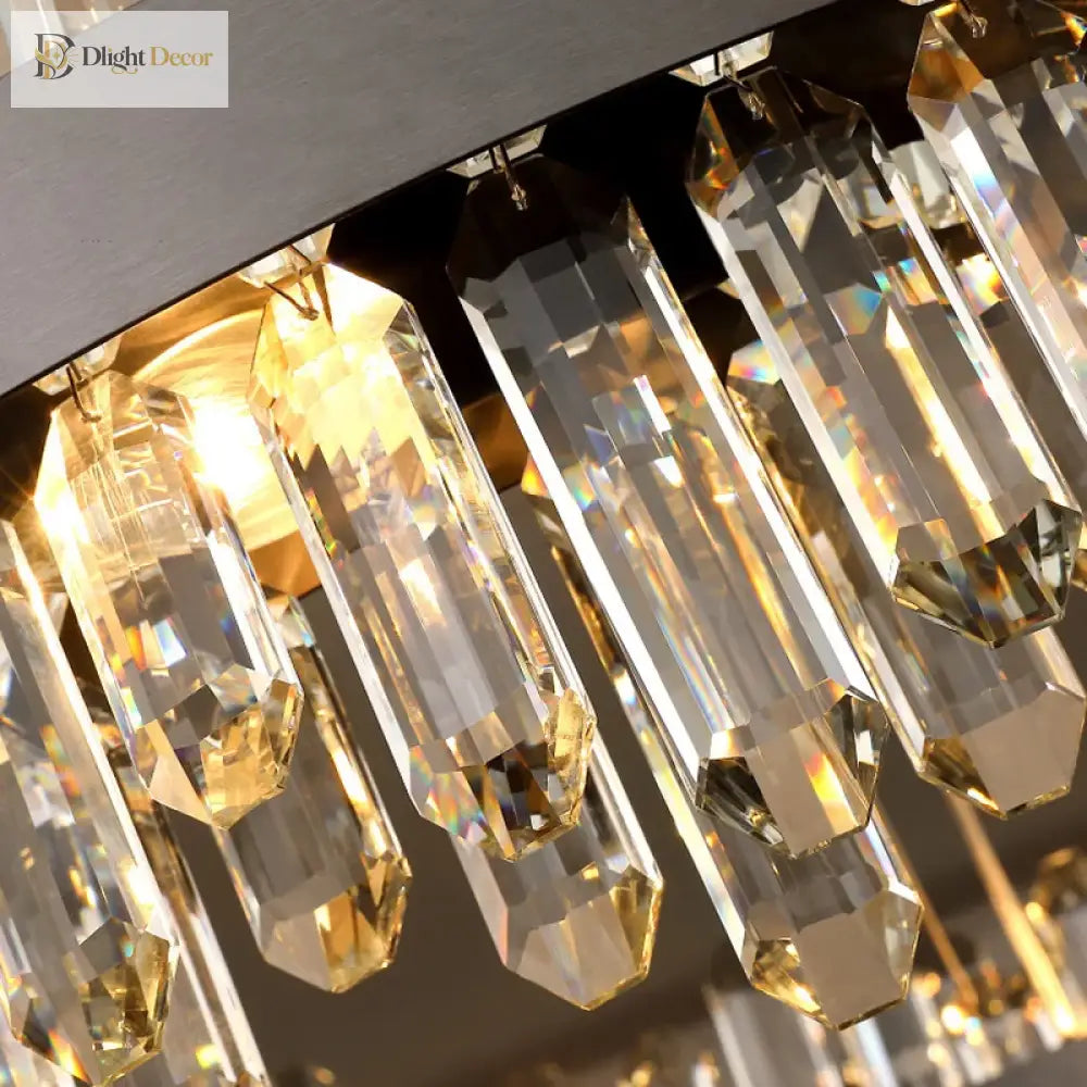 Modern Crystal Signature Chandelier | Dining Room Lighting