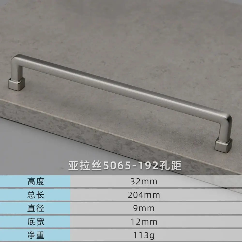 Modern European Gold and Gray Cabinet Handles - Zinc Alloy Drawer Knobs and Door Pulls for Furniture