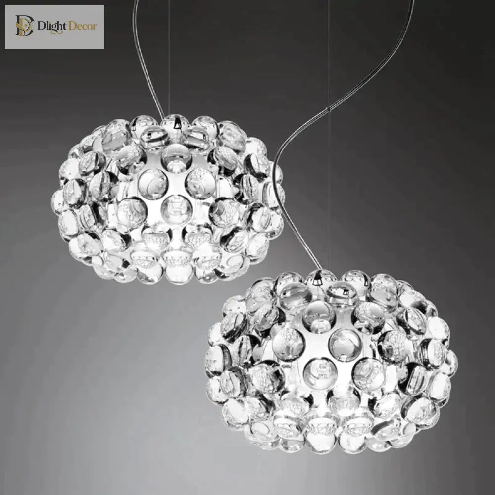 Modern Glass Chandelier | Modern Dining Room Lighting
