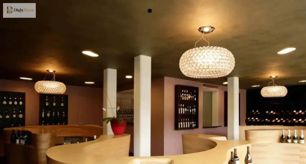 Modern Glass Chandelier | Modern Dining Room Lighting