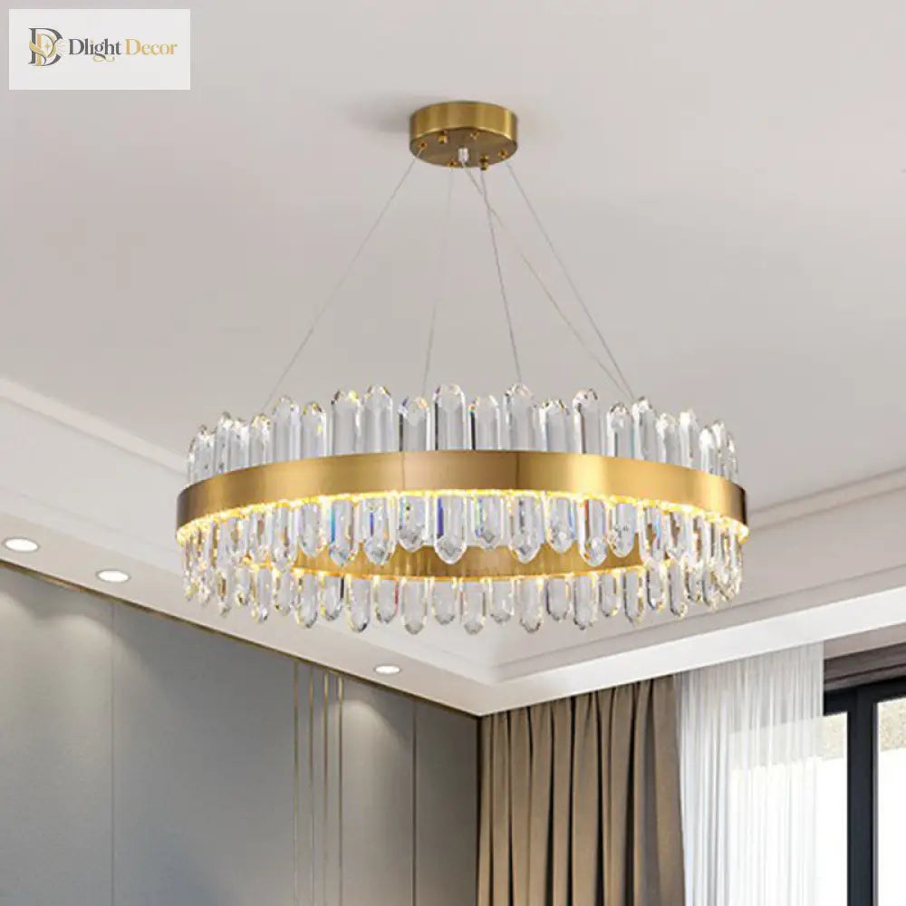 Modern Gold Chandelier | Dining & Kitchen Lighting