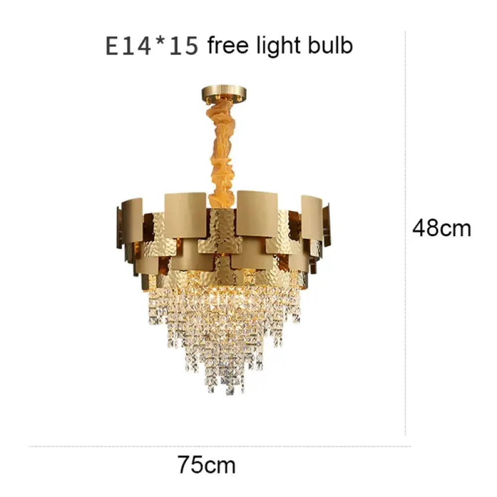 Modern Gold Chandelier | Dining Room Home Lighting