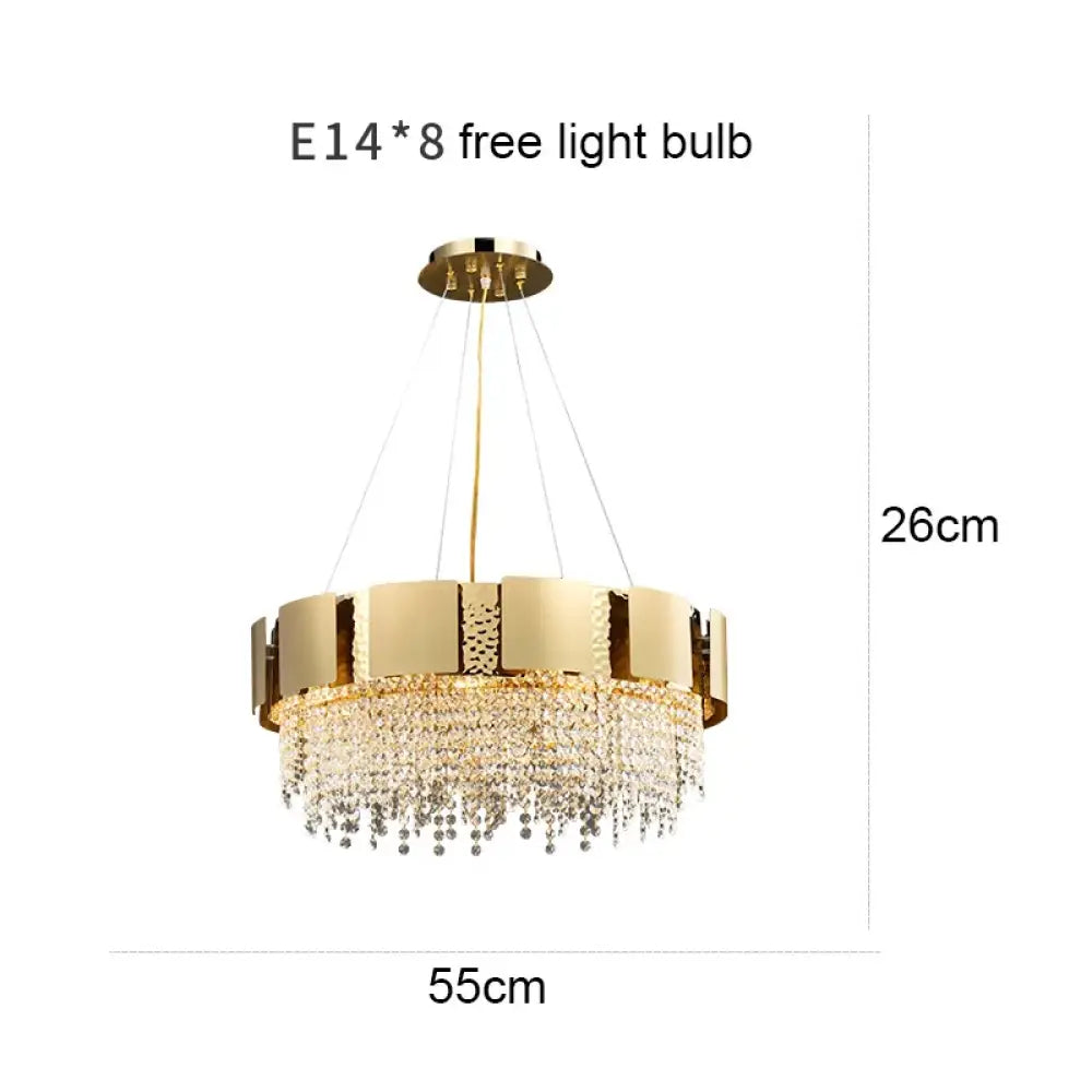 Modern Gold Chandelier | Dining Room Home Lighting