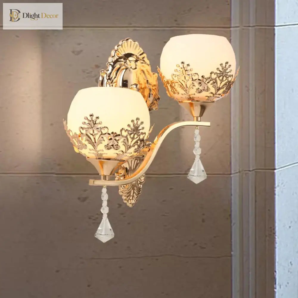 Modern Gold Wall Sconce | Bedroom & Bedside Lighting