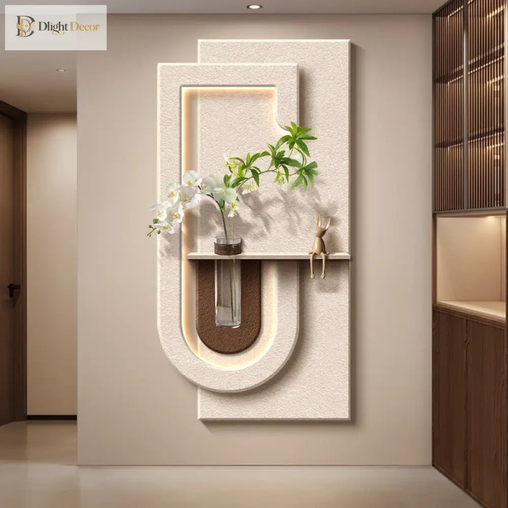 Modern LED Wall Art Light | Modern Hallway & Entry Lighting