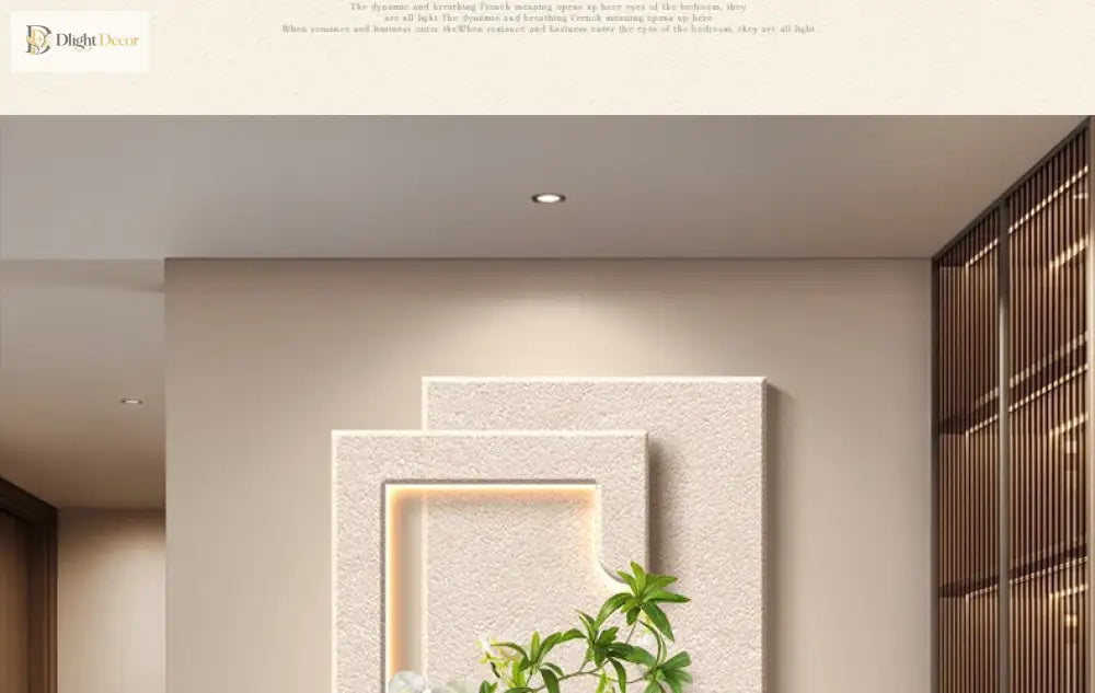 Modern LED Wall Art Light | Modern Hallway & Entry Lighting