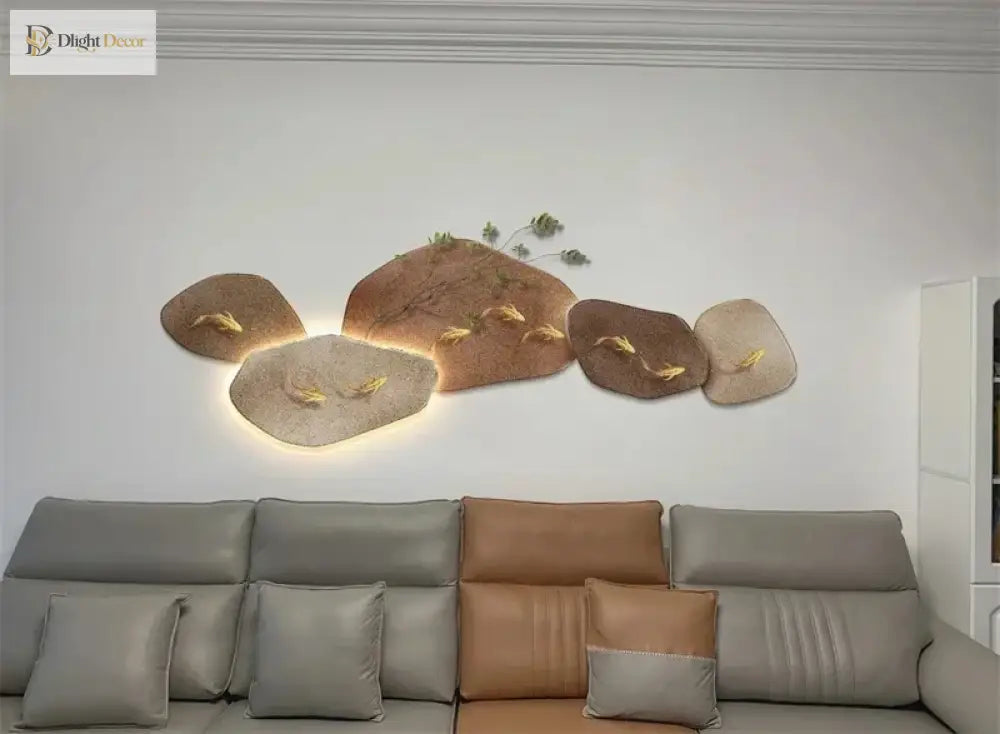Modern LED Wall Art Light | Modern Interior Lighting