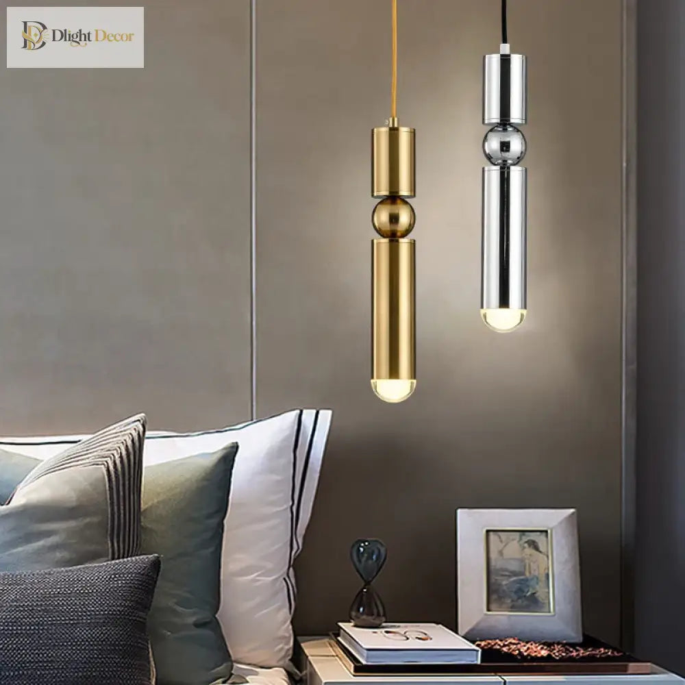 Nordic Brass Chandelier | Bedroom & Bedside Lighting