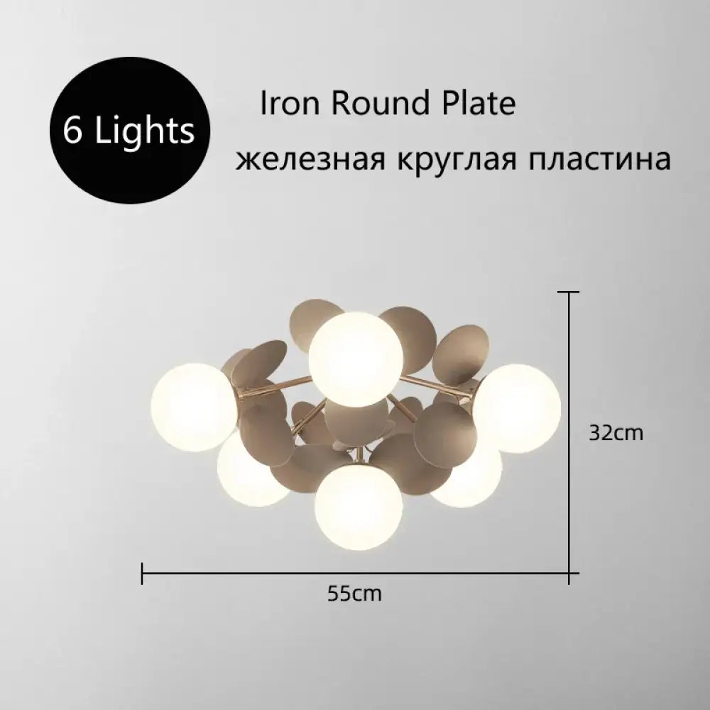 Nordic Modern Ceiling Light | Bedroom & Bedside Lighting