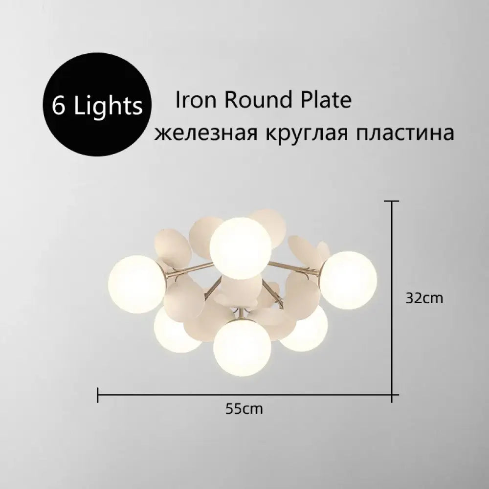 Nordic Modern Ceiling Light | Bedroom & Bedside Lighting