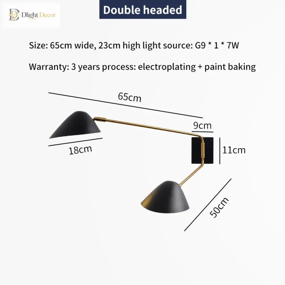 Nordic Wall Sconce | Modern Bedroom & Bedside Lighting
