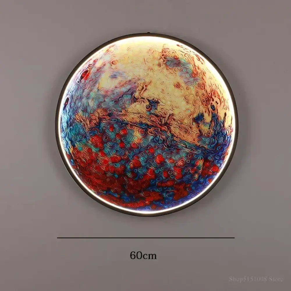 Planet LED Wall Art Light | Modern Interior Home Lighting