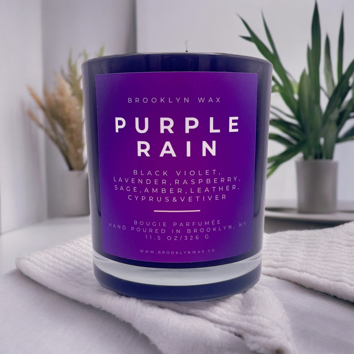 Purple Rain Scented Candle 11.5oz