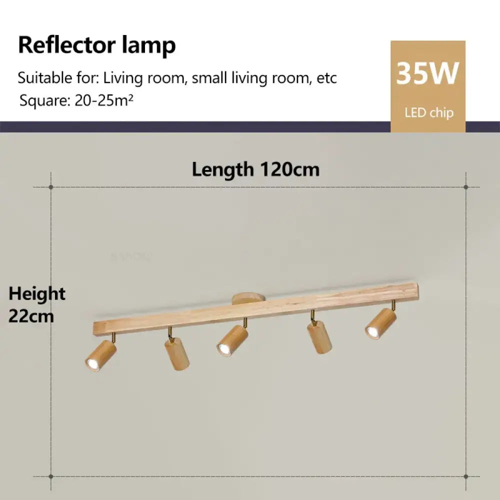 Rowan Wood LED Spotlight | Modern Interior Home Lighting