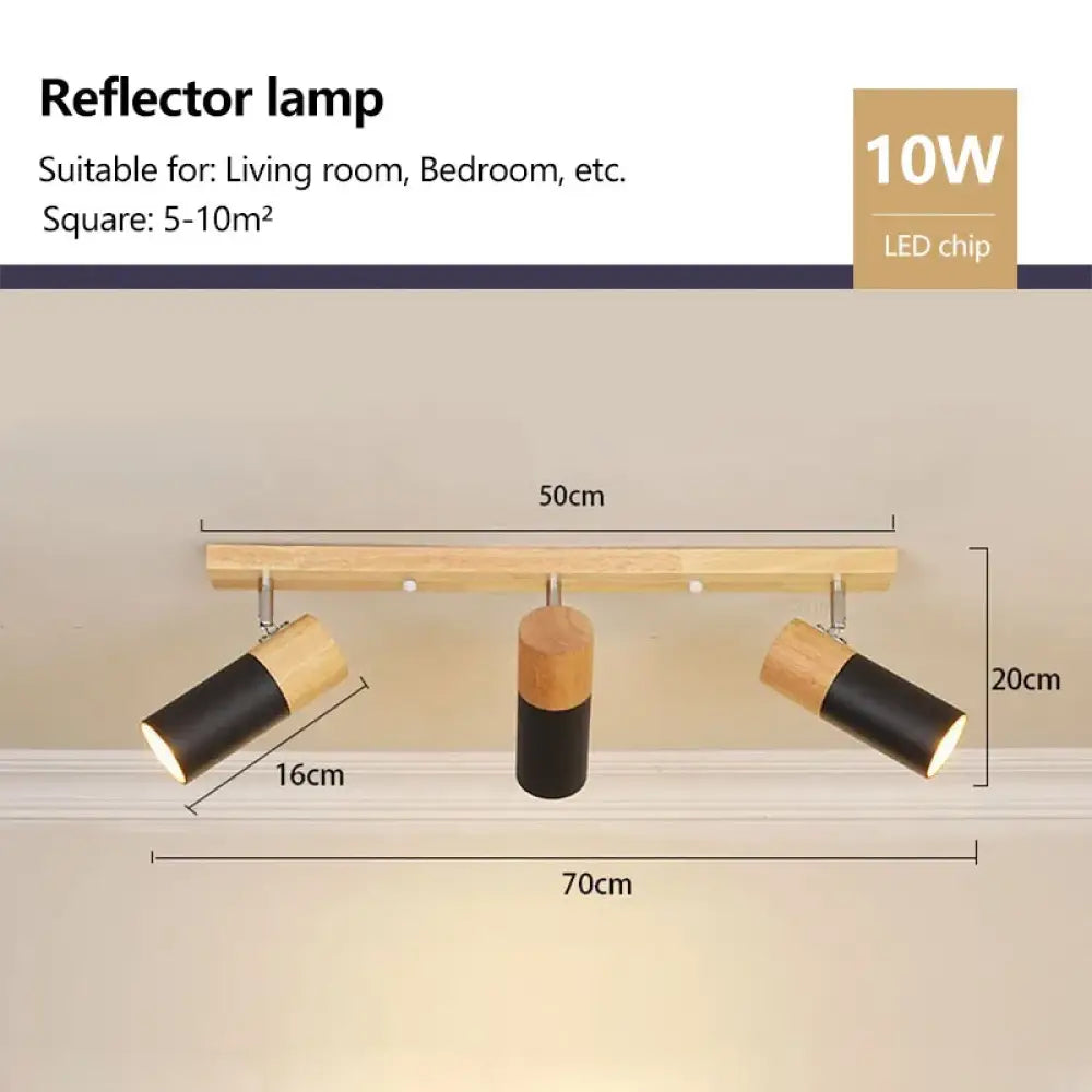 Rowan Wood LED Spotlight | Modern Interior Home Lighting
