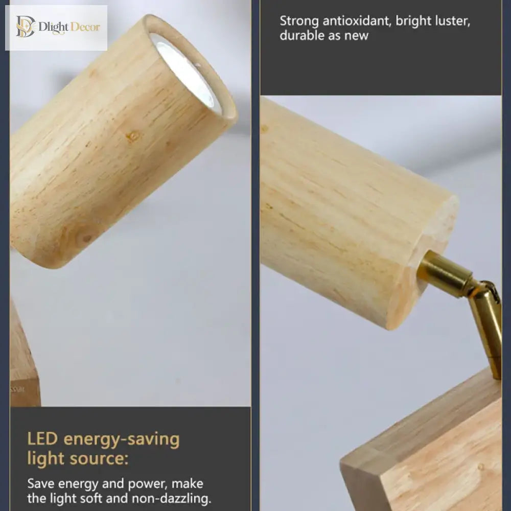 Rowan Wood LED Spotlight | Modern Interior Home Lighting