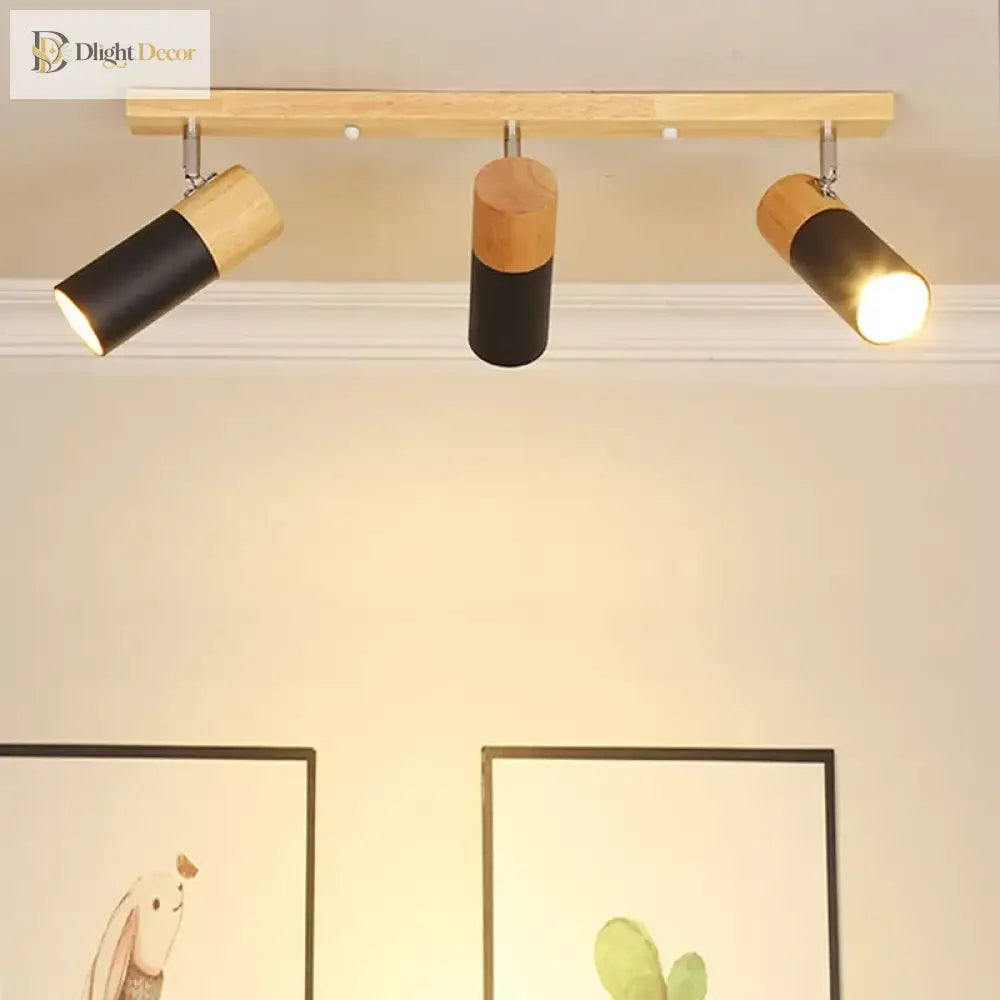 Rowan Wood LED Spotlight | Modern Interior Home Lighting