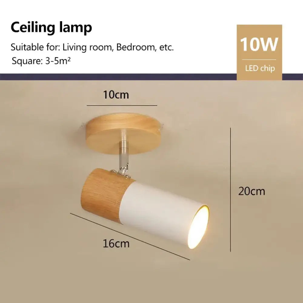 Rowan Wood LED Spotlight | Modern Interior Home Lighting