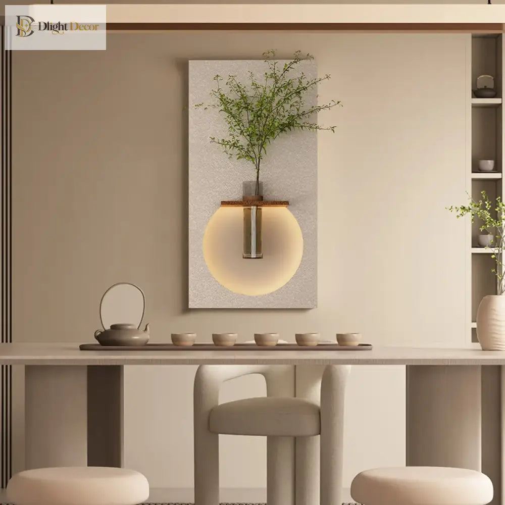 Sandstone LED Wall Art Light | Hallway & Entry Lighting