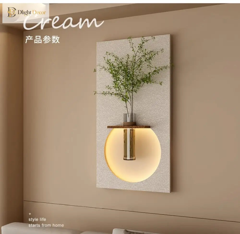 Sandstone LED Wall Art Light | Hallway & Entry Lighting