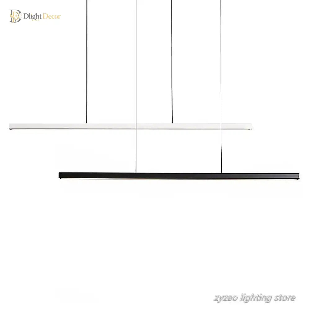Sleek LED Minimalist Pendant Light | Dining Room Lighting