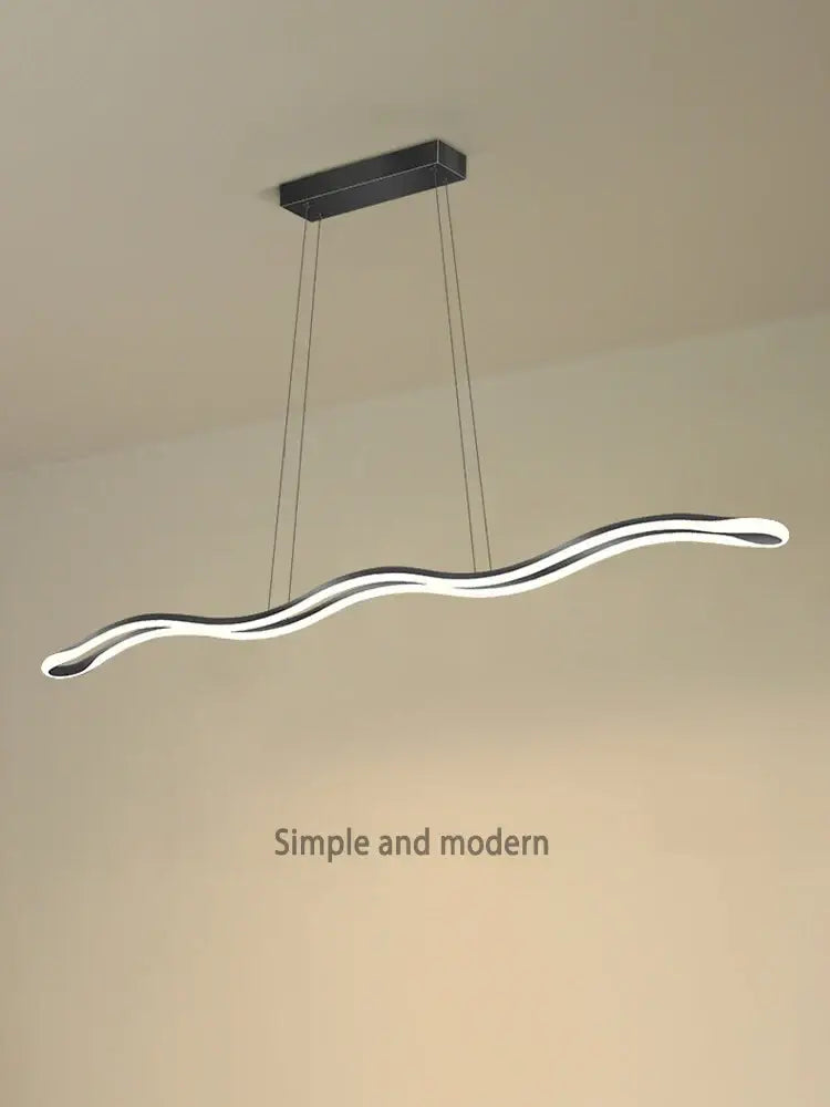 Sleek Nordic Modern Chandelier | Dining Room Home Lighting