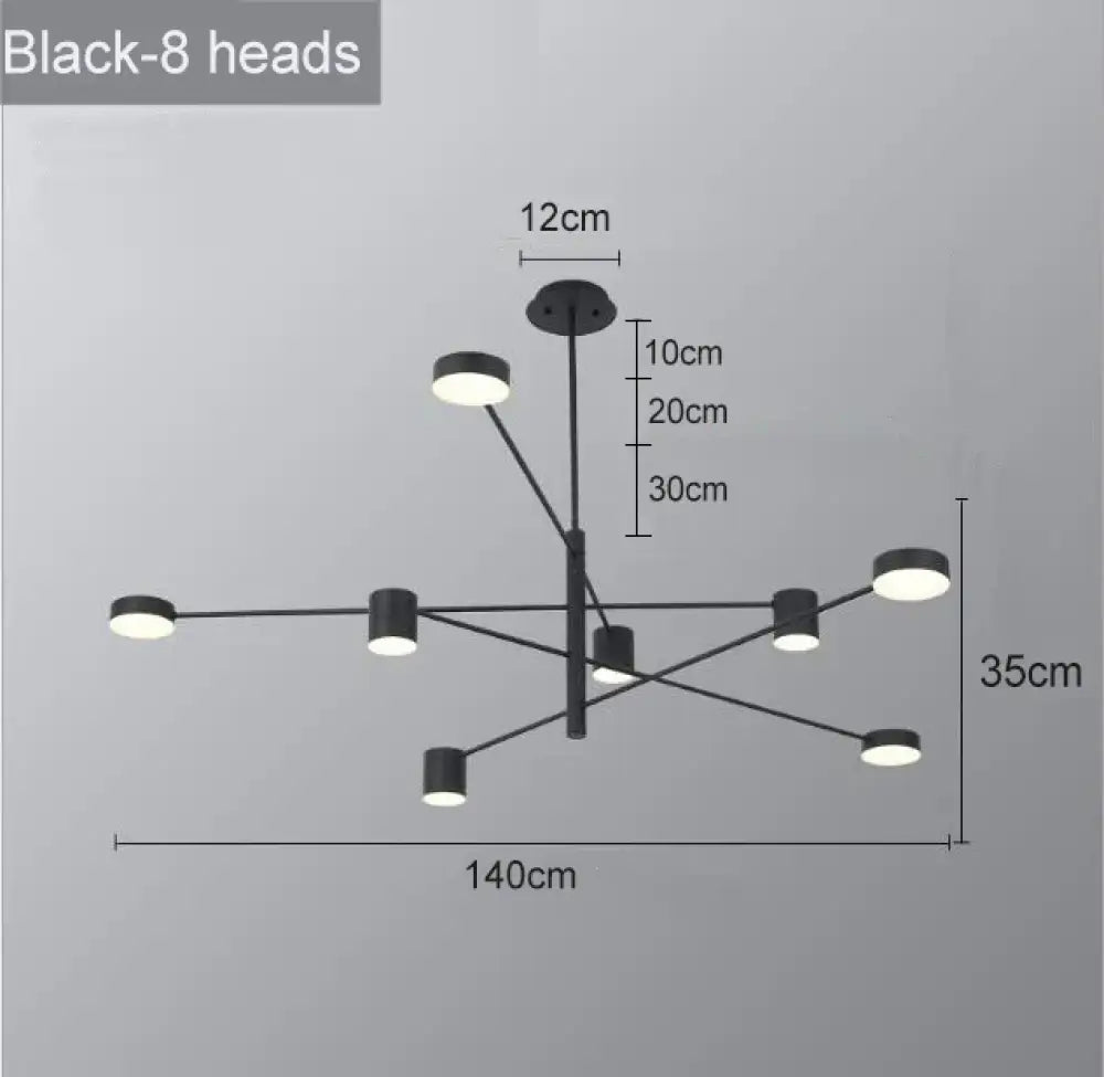 Soren LED Chandelier | Modern Dining Room Lighting
