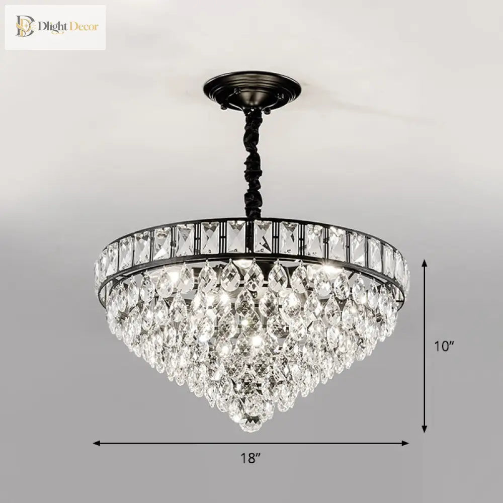 Sylvia 6-Light Modern Chandelier | Dining Room Lighting