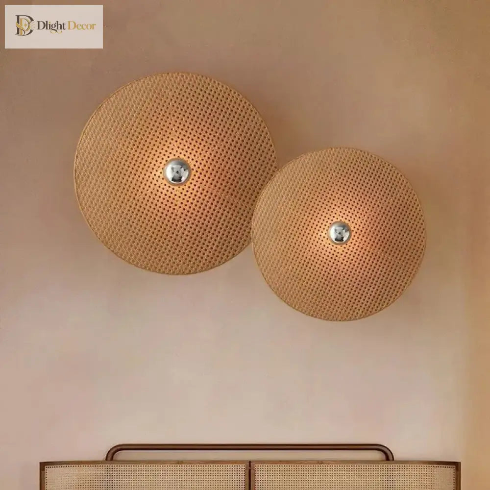 Tan Wall Sconce | Modern Bedroom & Hallway Lighting