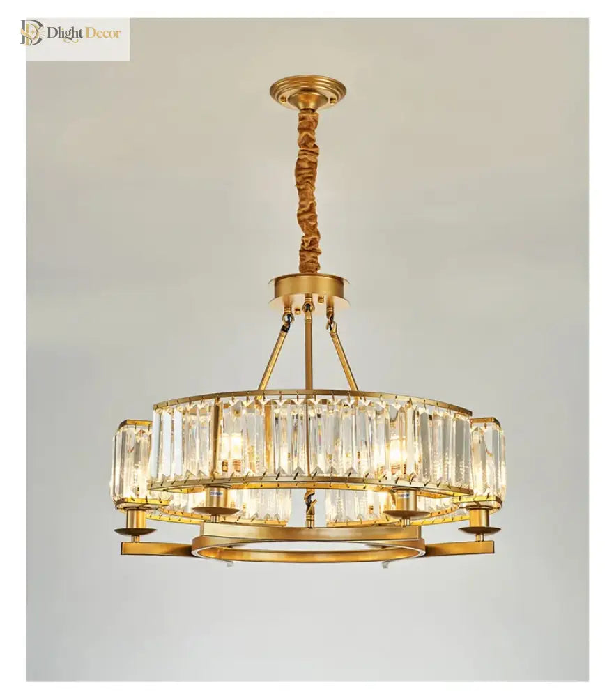 Zoe K9 Modern Crystal Chandelier | Dining Room Lighting