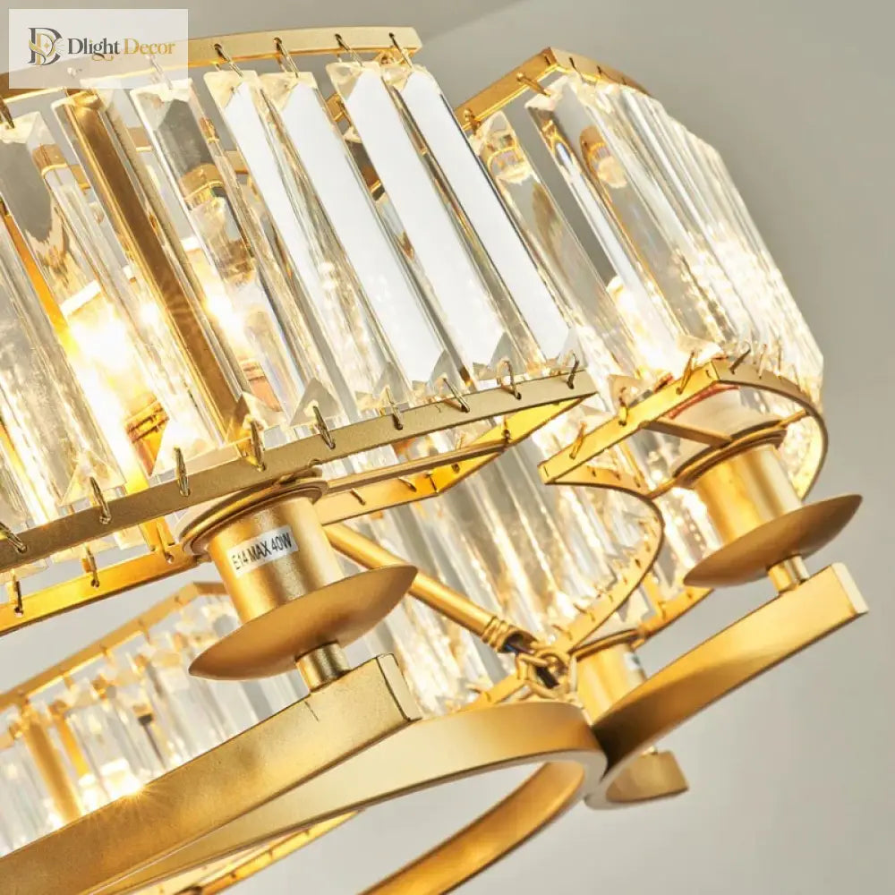 Zoe K9 Modern Crystal Chandelier | Dining Room Lighting
