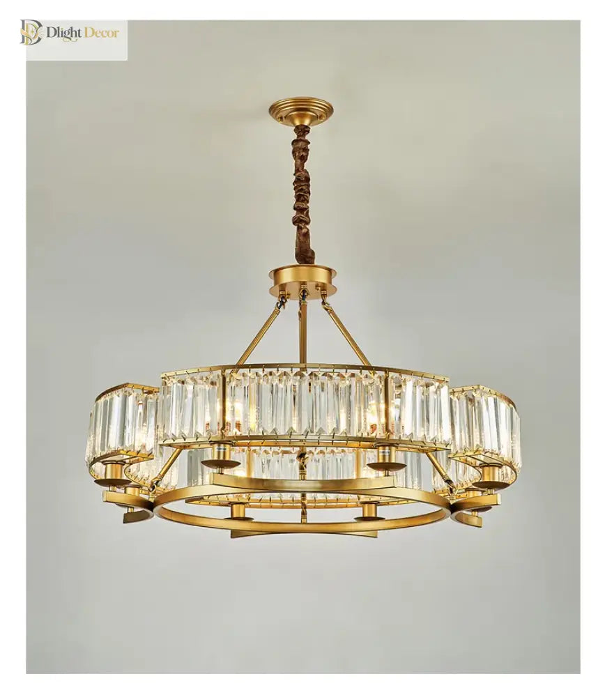 Zoe K9 Modern Crystal Chandelier | Dining Room Lighting