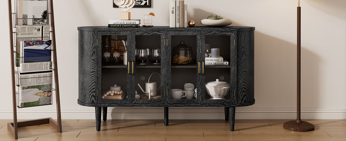 Farmhouse Sideboard Cabinet with Storage