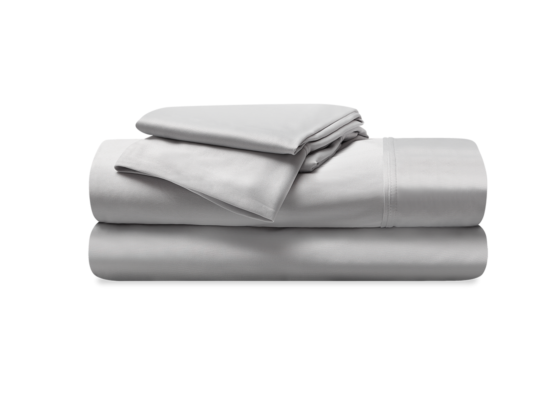 Dri-Tec Full Sheet Set with Powerband® – Light Grey
