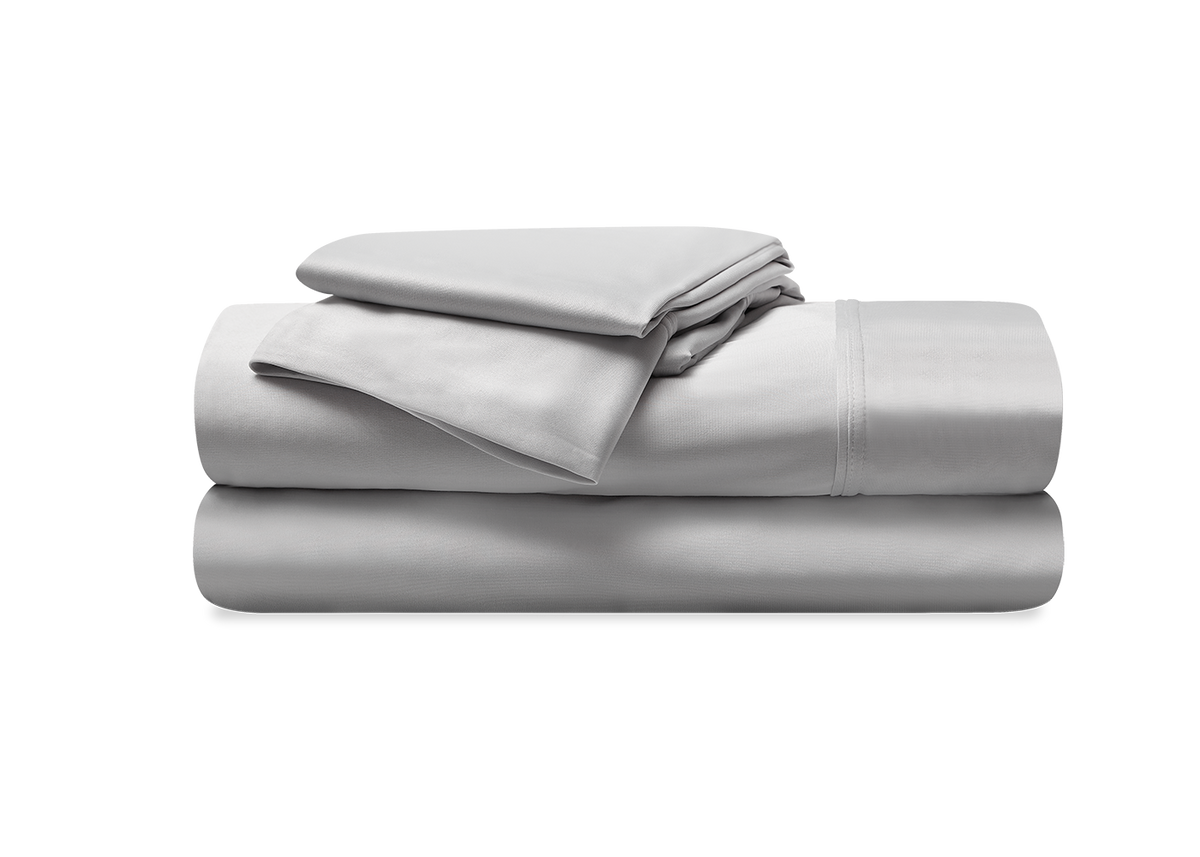 Dri-Tec Full Sheet Set with Powerband® – Light Grey