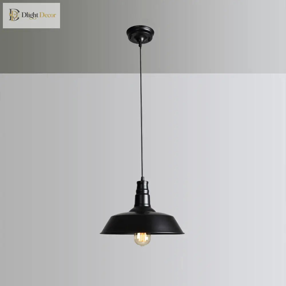 1-Light Industrial Pendant Light | Dining Room Lighting